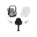 SILVER CROSS GLIDE PLUS 360 AUTOSEDAČKA NATURAL TAUPE + ZÁKLADNA PLUS 360 - AUTOSEDAČKY 0-13KG - AUTOSEDAČKY A PŘÍSLUŠENSTVÍ