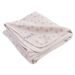 LODGER DREAMER NEWBORN RIB TAN 100 X 100 CM - DĚTSKÉ DEKY PRO MIMINKA - SPINKÁNÍ