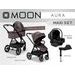 MOON AURA - MAXI TONKA MELANGE - KOMBINACE S PŘÍSLUŠENSTVÍM - KOČÁRKY A PŘÍSLUŠENSTVÍ