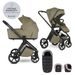 EASYWALKER SET KOČÁREK 2V1 ZOEY GO CHESTNUT BROWN XL S PŘÍSLUŠENSTVÍM - DVOJKOMBINACE - KOČÁRKY A PŘÍSLUŠENSTVÍ