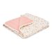 LITTLE DUTCH DEKA 70X100 CM PINK BLOOMING SAFARI - DĚTSKÉ DEKY PRO MIMINKA - SPINKÁNÍ
