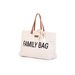 CHILDHOME CESTOVNÍ TAŠKA FAMILY BAG TEDDY OFF WHITE - PŘEBALOVACÍ TAŠKY - KOČÁRKY A PŘÍSLUŠENSTVÍ