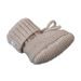 LODGER SLIPPER FOLKLORE MERINO WOOL BEIGE 0 - 6 MĚSÍCŮ - KOJENECKÉ CAPÁČKY - PRO DĚTI
