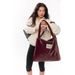 STUDIO NOOS LEATHER MOM BAG BURGUNDY - DOPLŇKY - PRO MAMINKY