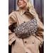 STUDIO NOOS STUDIO NOOS - COTTON MINI CROSS BODY BAG | BROWN LEOPARD - ORGANIZÉRY A KOŠÍKY - KOČÁRKY A PŘÍSLUŠENSTVÍ
