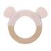LÄSSIG TEETHER RING WOOD/SILICONE - KOUSÁTKA - PRO DĚTI