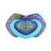 CANPOL BABIES SET SYMETRICKÝCH SILIKONOVÝCH DUDLÍKŮ 0-6M NEON LOVE MODRÝ - ŠIDÍTKA A DOPLŇKY - KRMENÍ