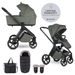 EASYWALKER SET KOČÁREK 2V1 ZOEY GO CHESTNUT BROWN XXL LIMITED S PŘÍSLUŠENSTVÍM - KOMBINACE S PŘÍSLUŠENSTVÍM - KOČÁRKY A PŘÍSLUŠENSTVÍ