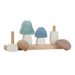 LITTLE DUTCH HOUBY DŘEVĚNÉ SKLÁDACÍ FOREST FRIENDS - MOTORICKÉ A HRY - PRO DĚTI