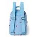 STUDIO NOOS PUFFY MINI BACKPACK BATŮŽEK LIGHT BLUE HEARTS - ORGANIZÉRY A KOŠÍKY - KOČÁRKY A PŘÍSLUŠENSTVÍ