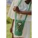 STUDIO NOOS MACRAME BOTTLE BAG GREEN - DOPLŇKY - PRO MAMINKY