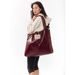 STUDIO NOOS LEATHER MOM BAG BURGUNDY - DOPLŇKY - PRO MAMINKY