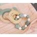 LÄSSIG TEETHER BRACELET WOOD/SILICONE - KOUSÁTKA - PRO DĚTI