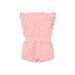 LITTLE DUTCH OVERAL LETNÍ SUNNY FLOWERS BLUSH PINK VEL. 86/92 - OVERALY - PRO DĚTI