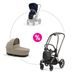 CYBEX PRIAM 4.0 SET PODVOZEK ROSEGOLD + SPORTOVNÍ SEZENÍ + KORBA 2025 - DVOJKOMBINACE - KOČÁRKY A PŘÍSLUŠENSTVÍ