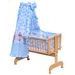 SCARLETT NEBESA NAD PROUTĚNÉ KOŠE A KOLÉBKY KULÍŠEK MODRÁ - NEBESA NAD POSTÝLKU - SPINKÁNÍ