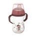 CANPOL BABIES HRNEČEK SE SILIKONOVÝM PÍTKEM FIRSTCUP BONJOUR PARIS 250ML RŮŽOVÝ - DĚTSKÉ HRNEČKY - KRMENÍ