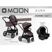 MOON AURA - KOMBI TONKA MELANGE - TROJKOMBINACE - KOČÁRKY A PŘÍSLUŠENSTVÍ