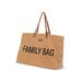 CHILDHOME CESTOVNÍ TAŠKA FAMILY BAG TEDDY BEIGE - PŘEBALOVACÍ TAŠKY - KOČÁRKY A PŘÍSLUŠENSTVÍ