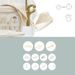 BABYMOOV HYGIENICKÝ SET CURL WHITE - KOUPÁNÍ A DENNÍ PÉČE - KOUPÁNÍ A ZDRAVÍ