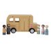 LITTLE DUTCH ŠKOLNÍ AUTOBUS S FIGURKAMI DŘEVĚNÝ - DŘEVĚNÉ HRAČKY - PRO DĚTI