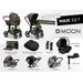 MOON RESEA 2.0 MAXI SET - MOSS - KOMBINACE S PŘÍSLUŠENSTVÍM - KOČÁRKY A PŘÍSLUŠENSTVÍ
