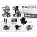 MOON RESEA 2.0 KOMBI SET - GHOST - KOMBINACE S PŘÍSLUŠENSTVÍM - KOČÁRKY A PŘÍSLUŠENSTVÍ