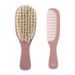 CANPOL BABIES HŘEBEN A KARTÁČ PŘÍRODNÍ MĚKKÝ GOLD RŮŽOVÝ - HŘEBÍNKY A KARTÁČKY - KOUPÁNÍ A ZDRAVÍ