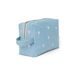 STUDIO NOOS DENIM TOILETRY - TOALETNÍ TAŠTIČKA | HEARTS LIGHT BLUE HEARTS - KOSMETICKÉ TAŠKY - PŘEBALOVÁNÍ