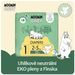 MOOMIN BABY 1 NEWBORN 2–5 KG (25 KS), EKO PLENY - JEDNORÁZOVÉ PLENY - PŘEBALOVÁNÍ