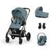 CYBEX SET BALIOS S LUX + KORBA + CLOUD G + ADAPTÉRY 2026 - TROJKOMBINACE - KOČÁRKY A PŘÍSLUŠENSTVÍ