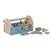 LITTLE DUTCH BOX S NÁŘADÍM DŘEVĚNÝ BLUE - LITTLE DUTCH - PRO DĚTI