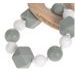 LÄSSIG TEETHER BRACELET WOOD/SILICONE - KOUSÁTKA - PRO DĚTI