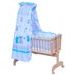 SCARLETT NEBESA NAD PROUTĚNÉ KOŠE A KOLÉBKY SCARLETT PUPIS MODRÁ - NEBESA NAD POSTÝLKU - SPINKÁNÍ