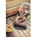 BABYBJÖRN LEHÁTKO BALANCE SOFT TRI-FABRIC WOVEN/JERSEY LIGHT GRAY - LEHÁTKA A HOUPADLA - SPINKÁNÍ