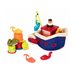 B-TOYS LOĎ S KAPITÁNEM FISH & SPLISH - HRAČKY DO VANY - PRO DĚTI