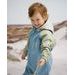 LEOKID SOFTSHELLOVÝ OVERAL COLOR BLOCK BLUE CAPE VEL. 12 - 18 MĚSÍCŮ (VEL. 80) - OVERALY - PRO DĚTI