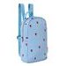STUDIO NOOS PUFFY MINI BACKPACK BATŮŽEK LIGHT BLUE HEARTS - ORGANIZÉRY A KOŠÍKY - KOČÁRKY A PŘÍSLUŠENSTVÍ