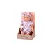 LULLA BABY PANENKA 35 CM V OVERALU S ČELENKOU FLORAL LILA - PANENKY - PRO DĚTI