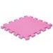 RIALTO BABY HRACÍ PODLOŽKA PUZZLE S OKRAJEM PINK 92X92 CM - HRACÍ PODLOŽKY NA ZEM - SPINKÁNÍ