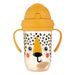 CANPOL BABIES HRNEČEK NEVYLÉVACÍ SE SLÁMKOU A ZÁVAŽÍM BABIESBOO 270ML GEPARD - DĚTSKÉ HRNEČKY - KRMENÍ