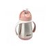 BEABA HRNEK TERMOIZOLAČNÍ S BRČKEM NEREZ 250ML PINK - TERMOOBALY A TERMOSKY - KRMENÍ