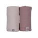 LODGER SWADDLER SOLID 2BALENÍ 110 X 110 CM POWDER/ROSE - ZAVINOVACÍ PLENY / OSUŠKY VELKÉ - PŘEBALOVÁNÍ