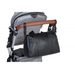 CHILDHOME PŘEBALOVACÍ TAŠKA MOMMY CLUB SIGNATURE VEGAN LEATHER BLACK - PŘEBALOVACÍ TAŠKY - KOČÁRKY A PŘÍSLUŠENSTVÍ