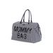 CHILDHOME PŘEBALOVACÍ TAŠKA MOMMY BAG PEPITO BLACK - PŘEBALOVACÍ TAŠKY - KOČÁRKY A PŘÍSLUŠENSTVÍ