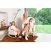 CHILDHOME KŘESLO DĚTSKÉ HOUPACÍ TEDDY OFF WHITE - KŘESÍLKA - SPINKÁNÍ