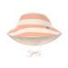 LÄSSIG SPLASH SUN PROTECTION BUCKET HAT BLOCK STR.MILKY/PEACH 19-36M - ČEPIČKY A KLOBOUČKY - PRO DĚTI