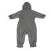 LODGER SKIER EMPIRE FLEECE SHARKSKIN 3-6 MĚSÍCŮ - ZIMNÍ KOMBINÉZY - PRO DĚTI
