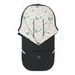 EMITEX FUSAK 2V1 COCOON SOFTSHELL BLACK + FOREST BLOSSOM - FUSAKY DO KOČÁRKU - KOČÁRKY A PŘÍSLUŠENSTVÍ
