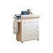 MICUNA PŘEBALOVACÍ KOMODA UNIVERS SIENA GREY/OFF WHITE - VÝPRODEJ - OUTLET